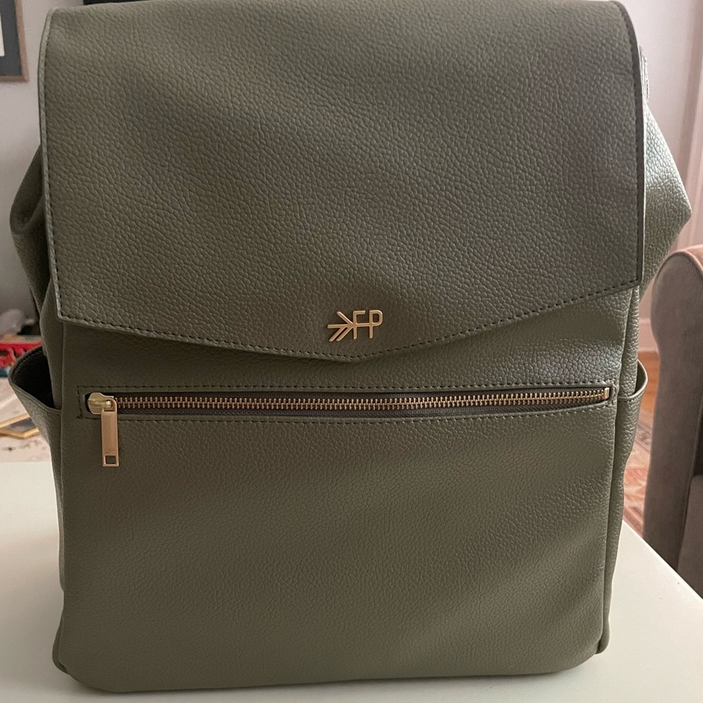 Freshly Picked Stone Classic Diaper Bag II